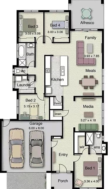 据说大平层才是最适宜人类居住的房产，看完这二十个Floorplan你就懂了！ - 6