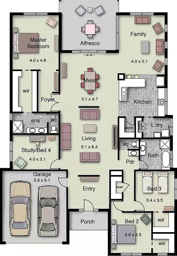 据说大平层才是最适宜人类居住的房产，看完这二十个Floorplan你就懂了！ - 9
