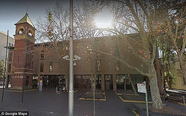 The man's employment has since been suspended and he will appear at Parramatta Bail Court (pictured) on Saturday