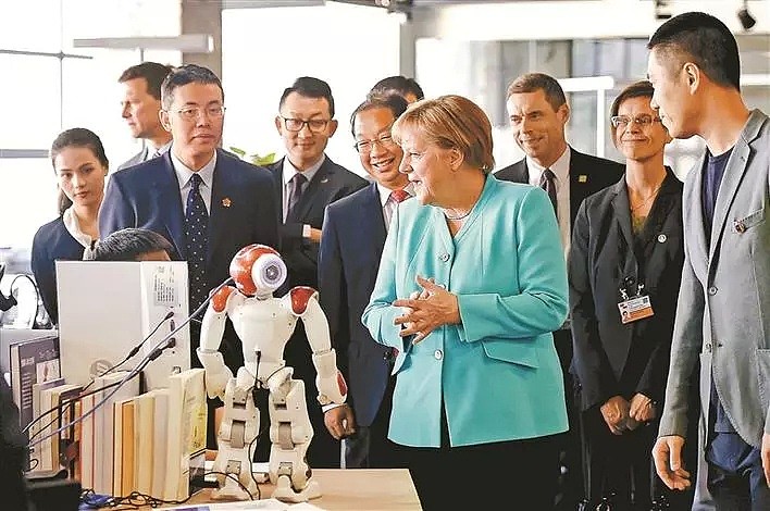 德媒说，默克尔在中国受了点刺激…回国就要开AI峰会（组图） - 1