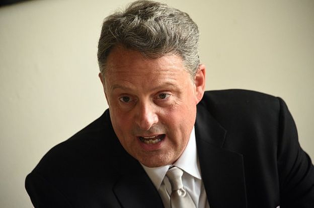 US Embassador to Panama John D. Feeley is seen during press conference in Panama City on February 16, 2016. (Photo by RODRIGO ARANGUA / AFP) (Photo credit should read RODRIGO ARANGUA/AFP/Getty Images)