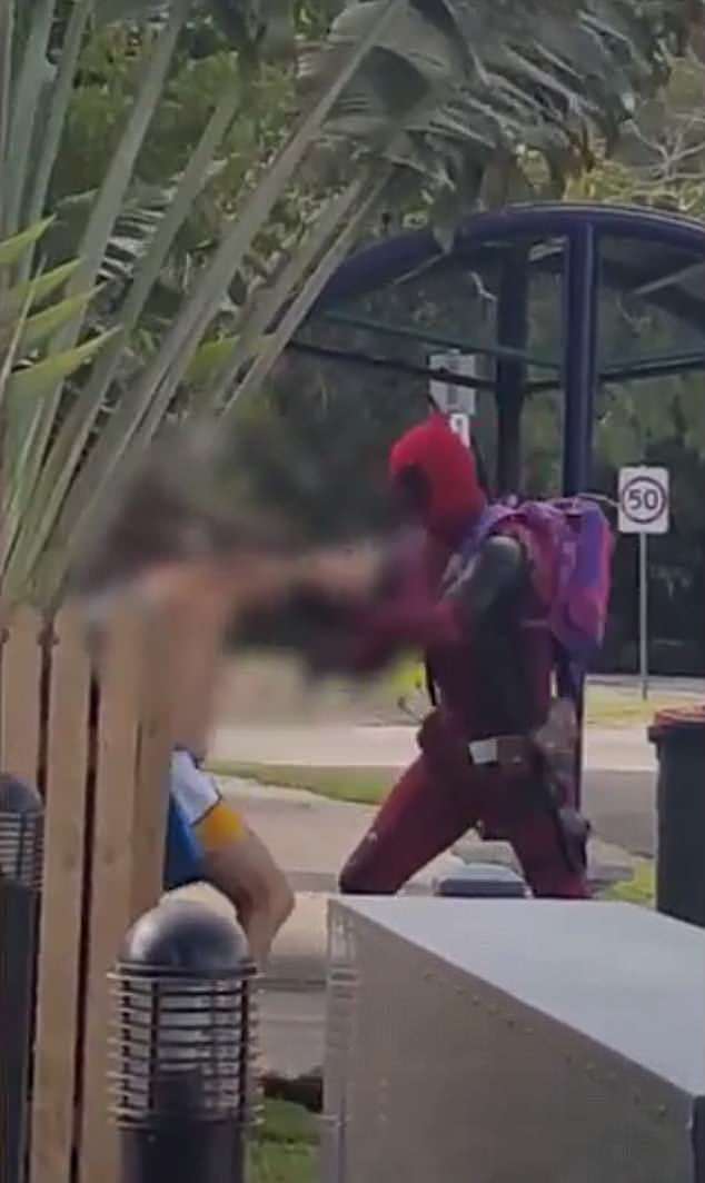 Jake Bingham, aka deadpool, admitted he had been in a fight with an older man