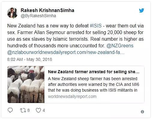 辣眼睛！秘密运送2万只绵羊给ISIS当性奴？新西兰农民莫名其妙上了头条（组图） - 4