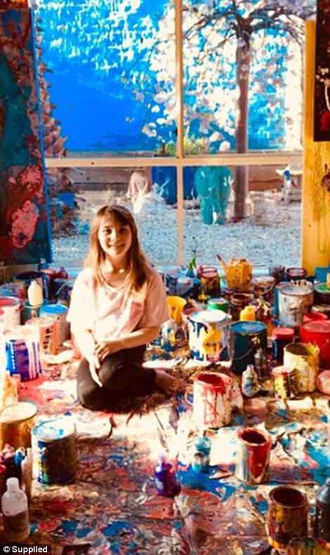 11岁的娃已赚得比你多了！澳洲天才美少女成职业艺术家，一幅画卖$5万！（组图） - 3