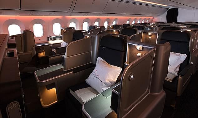 Qantas worked hard to create a comfortable flying experience on the new route, with adjustments to cabin lighting, temperature, meal timing and the menu