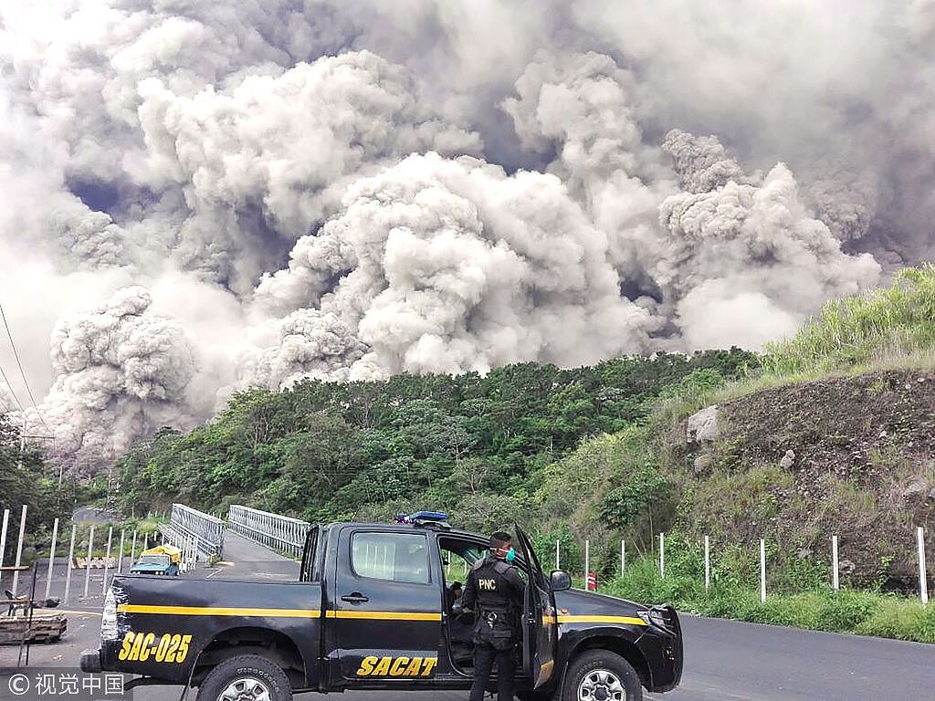 危地马拉火山爆发致最少69死，视频如同世界末日（视频/组图） - 1
