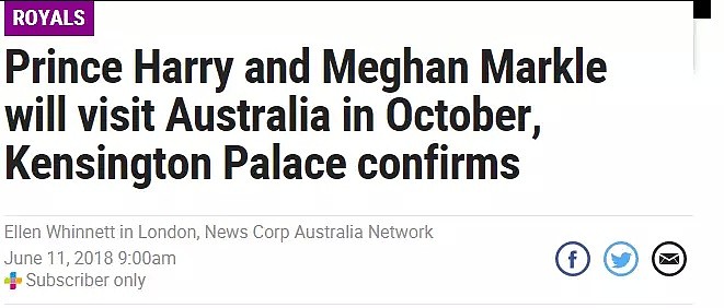 哈里梅根十月要来澳洲！去哪儿才能偶遇王室成员？（组图） - 1