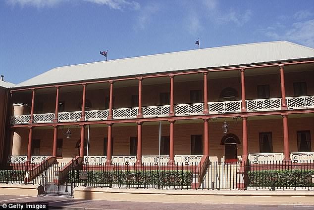 The baristas will be housed at Parliament House on Macquarie Street in Sydney 