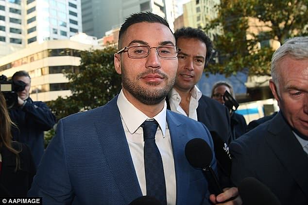 The former deputy mayor was jailed on Friday (pictured) for 21 months over local NSW Government electoral fraud in 2012 however it appears Mehajer tampered with online profile