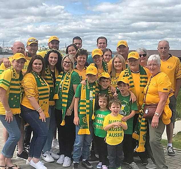 Australian goalkeeper Mat Ryan flew 27 family members to Russia to watch the Socceroos play in the World Cup