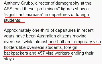 澳洲正在被抛弃？离境人数创记录，半数为临居签持有人，留学生显著增加！ - 2