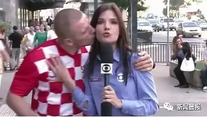多国女记者世界杯直播中遭强吻！巴西小姐姐的回应亮了（视频/组图） - 16