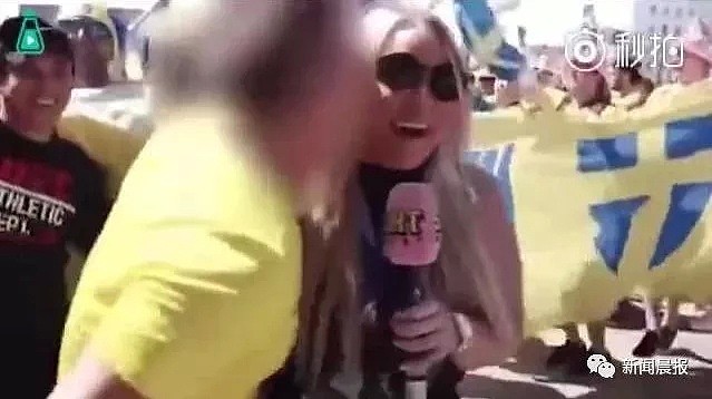 多国女记者世界杯直播中遭强吻！巴西小姐姐的回应亮了（视频/组图） - 12
