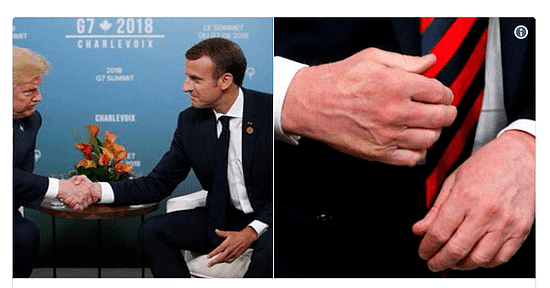川普与葡萄牙总统握手被猛拉失去平衡 网友笑翻（视频） - 3