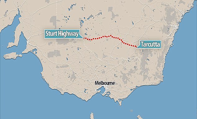 Hassanpoor was stopped by police on Sturt Highway in far western New South Wales