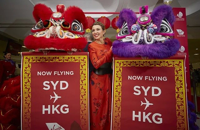 维珍澳大利亚航空悉尼至香港首航启程，大中华区业务进一步拓展！ - 2