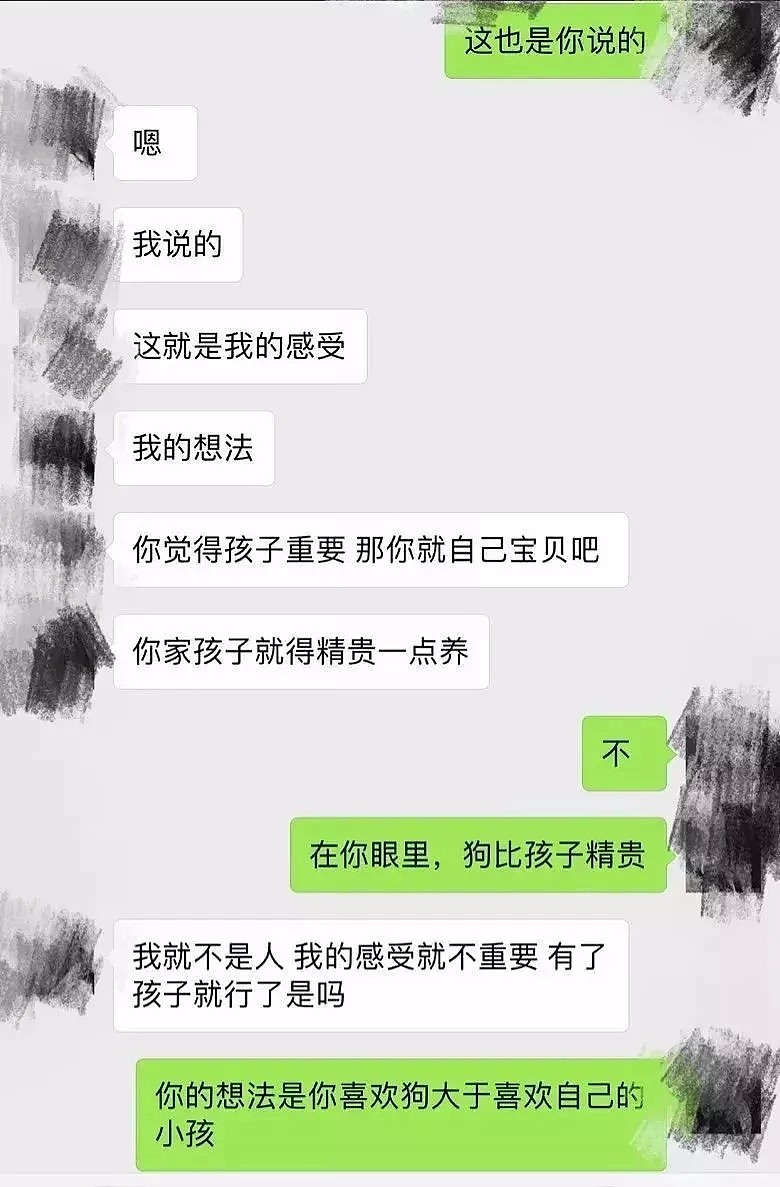 男子和怀孕老婆闹分手, 自曝聊天记录！网友看完全怒了（组图） - 5