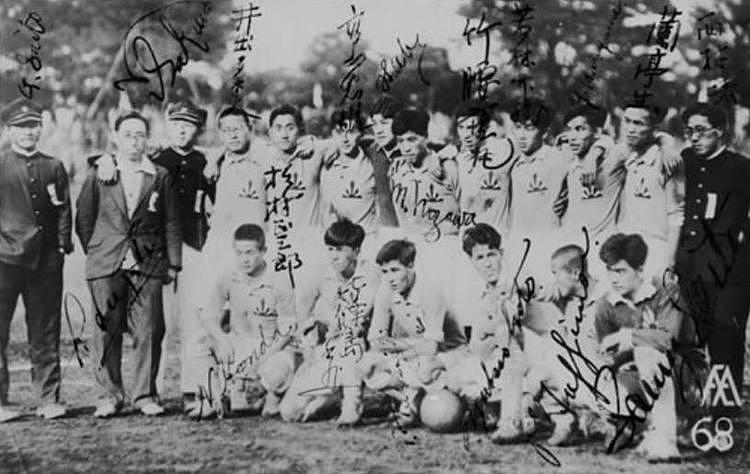 (图为参加1930年第9届远东运动会的日本队)