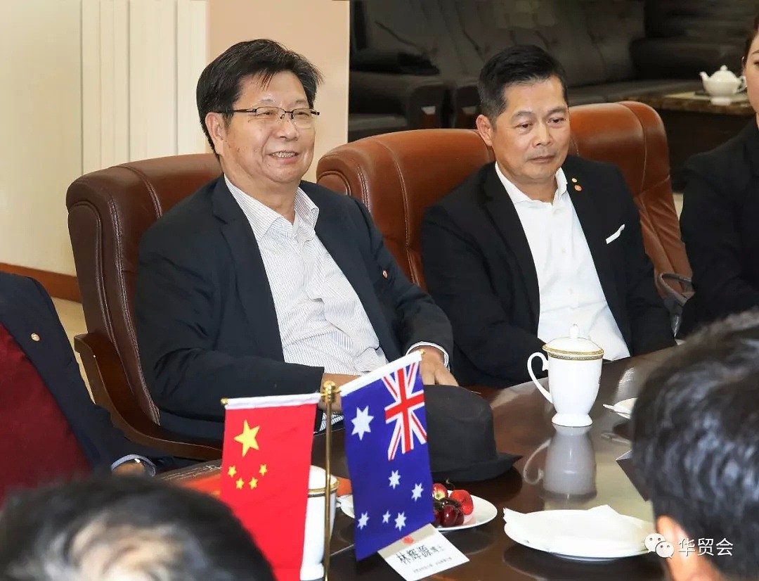 中国驻悉尼总领事馆米斌副总领事一行莅临华贸会 - 6