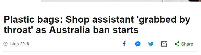 目瞪口呆！半个月来，为抵制超市“禁塑令”，这些澳人真是什么都敢做！“塑料袋啊！”（组图） - 13
