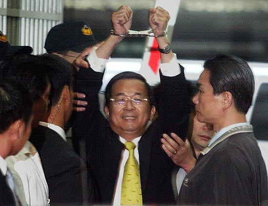 陈水扁。（图片来源：台湾《联合报》）