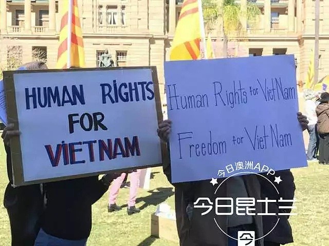 布里斯班市中心越南社区爆反华示威！抵制中国“入侵”，反对中企投资（视频/组图） - 6