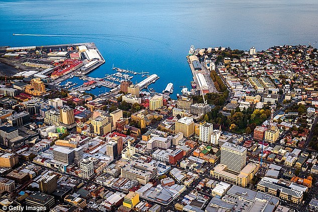 Hobart (pictured) is the most affordable out of Australia's capital cities with average funeral costs amounting to $6,832 (stock image)