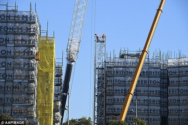  Experts suggest the problem is only likely to worsen as high-density property projects that were committed to during the housing boom finally approach completion