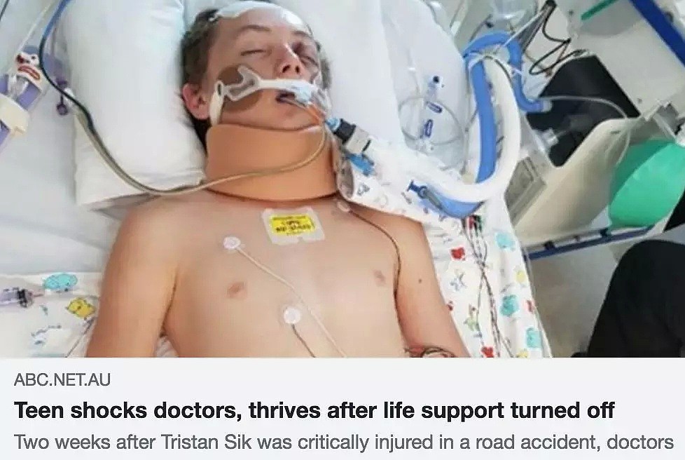 澳洲男孩病危，医生关掉呼吸机后，他忽然起来对母亲说了一句话... - 16