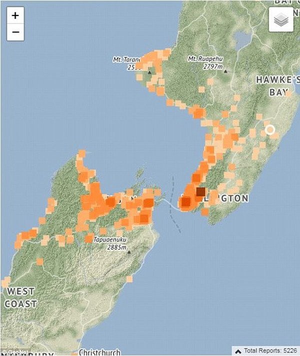 刚刚！新西兰突发5.2级地震！超过8000户居民受影响！民防部敦促民众寻求庇护...（组图） - 1