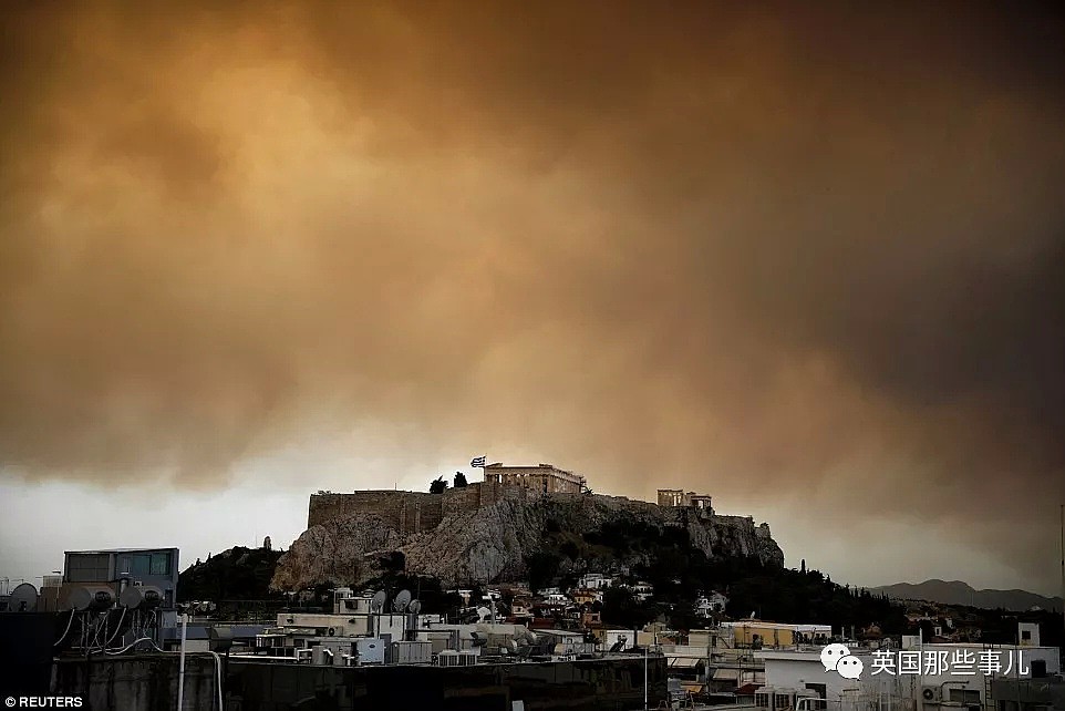 昏天暗地！这场让希腊几乎陷入瘫痪的野火，居然可能是人为的？！（组图） - 44