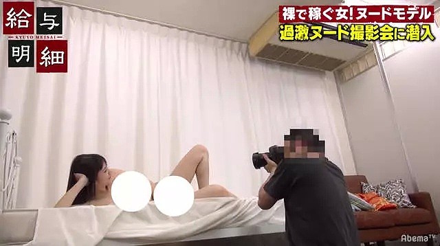 在日本有种工作叫做“裸体摄影”，收入让前去体验的AV女优都为之心动！（组图） - 15
