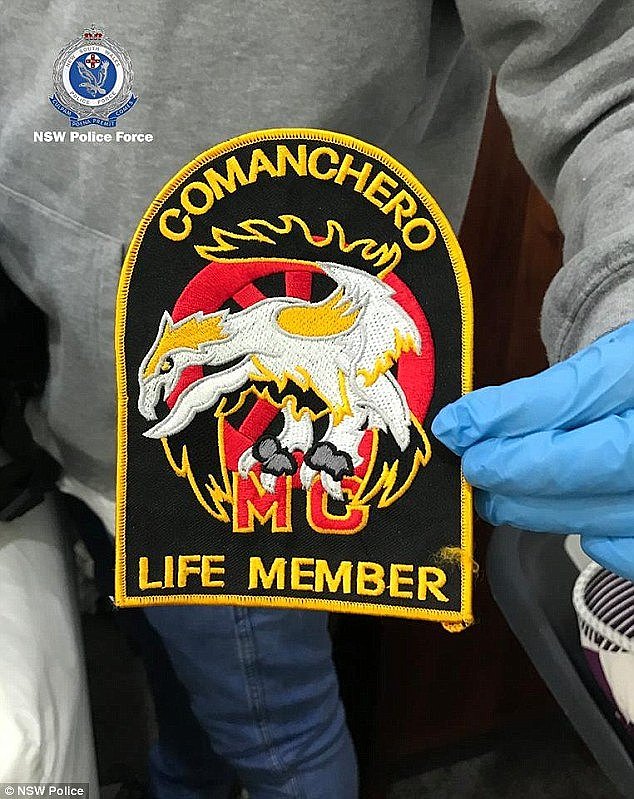 'Life member' Comanchero OMCG memorabilia was seized in the second part of the raids