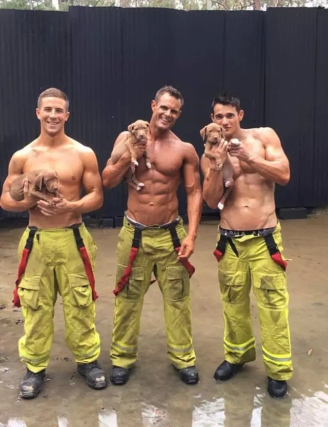 撩skr人! 澳洲最火辣的2019年消防员撩妹写真今天出炉！请自备纸巾！（组图） - 21