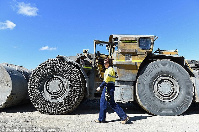 A fly-in, fly-out worker, Julia, has revealed the dark side of Australian mining industry (stock image)