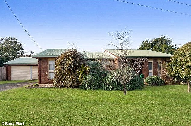 There has been an influx of housing estates being built by developers in the area (Pictured: a Wallan property being sold for $490,000)