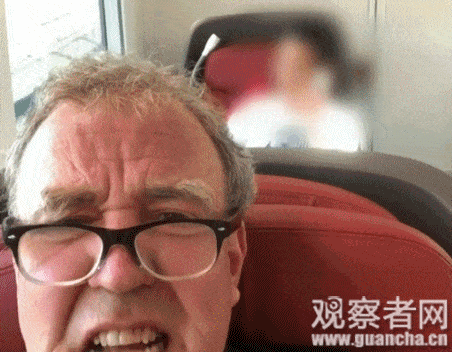 中国男子乘高铁大声打电话，英国著名主持人拍视频怒喊4次“闭嘴”（视频/组图） - 2