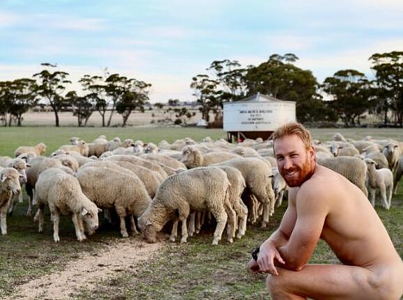 澳洲农民竟一个个脱光衣服拍照！大量澳人追随，竟是为了一个这样的目的...(组图） - 2