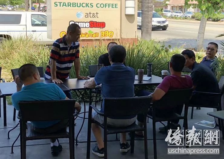 在美华人一杯咖啡“蹭”凉一天 有的欢迎有的撵人（组图） - 1