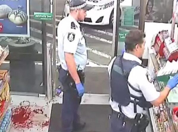恐怖！澳小哥在悉尼内西区7-Eleven购物，遭人用斧头狂砍！鲜血直流！凶手：我只是出现幻觉（组图） - 4