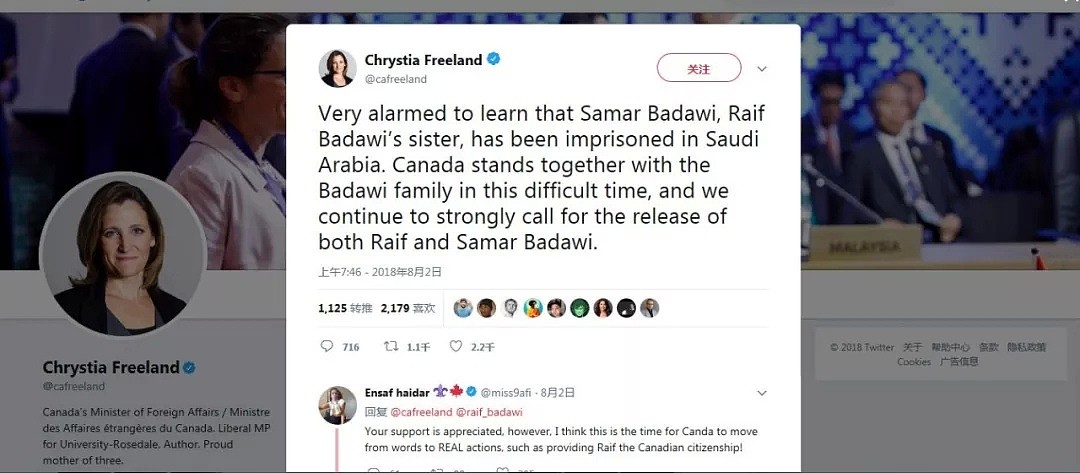 沙特阿拉伯与加拿大反目？！竟只是为了一个女人！（组图） - 4