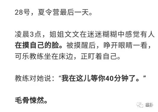 知名夏令营曝丑闻！12岁双胞胎女孩被猥亵：男教练半夜坐床边、摸脸还强吻…（组图） - 7