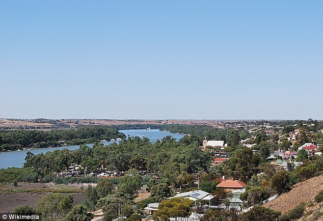 The earthquake's epicentre was near Mannum (pictured), east of Adelaide