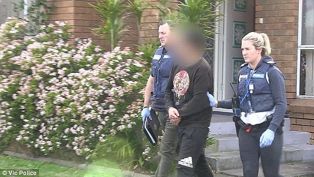 Teenagers were arrested in morning police raids in Melbourne on Thursday and Friday