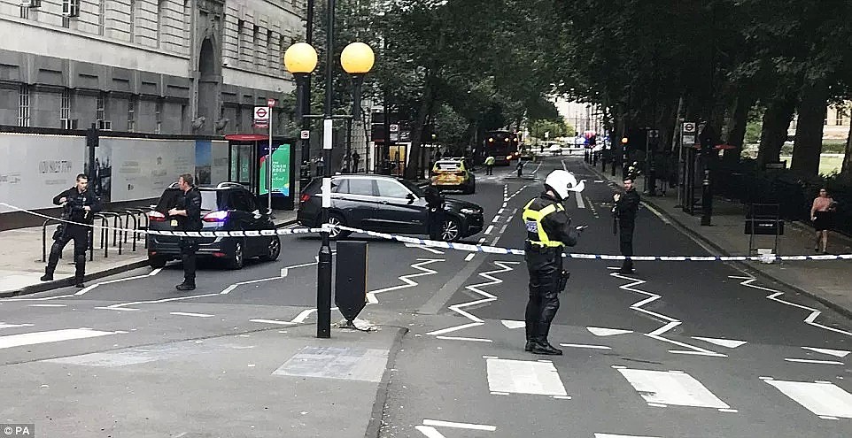 突发！英国议会大厦外发生恐怖袭击！汽车故意撞人，多人受伤！（组图） - 5