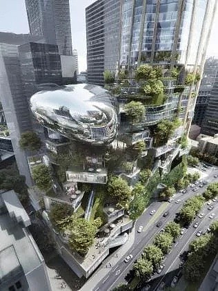 $10,000,000,000!墨尔本要盖全澳第一高楼！就在Southbank！你觉得造型咋样？（图） - 7