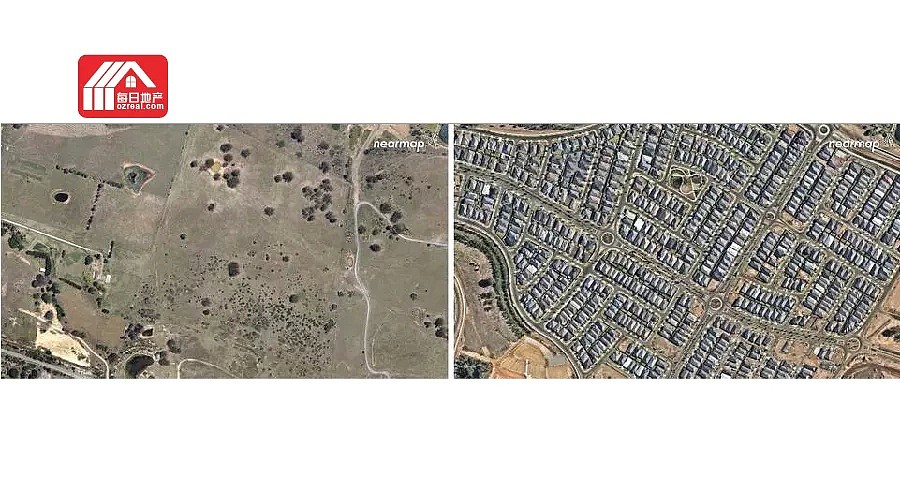 每日地产 | 航拍图展示十年惊人变化，悉尼西北西南大变迁 - 8