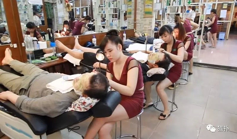 洗头房保健已过时！越南理发店提供“嫩妹”服务，全套一小时男游客疯狂了！（组图） - 2