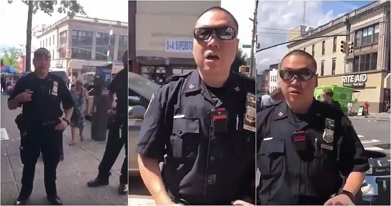 爆粗口辱骂6名纽约警察，拍视频叫嚣：吸我大雕！华警挺身维护尊严...（组图/视频） - 12