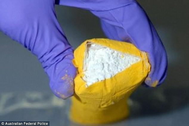 Â In December, Australian Federal Police stopped an attempted importation of four kilograms of the monkey dust drug (pictured)